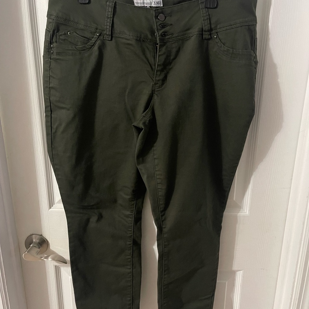 YMI Dark Olive Trousers